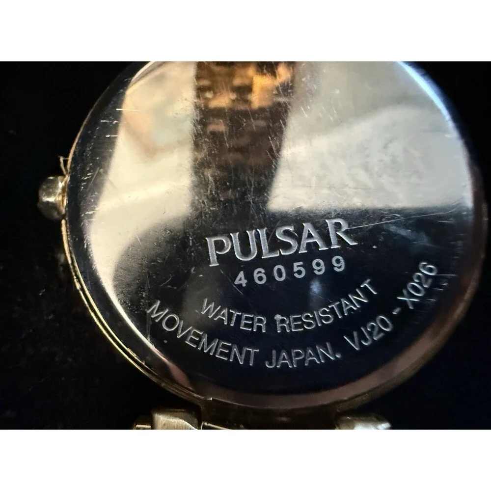 Pulsar Womens VJ20 Analog Display Gold Watch